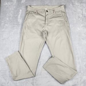 Fabletics Mens Pants Beige Chino Size 31x32 ( Fit 32x30 )